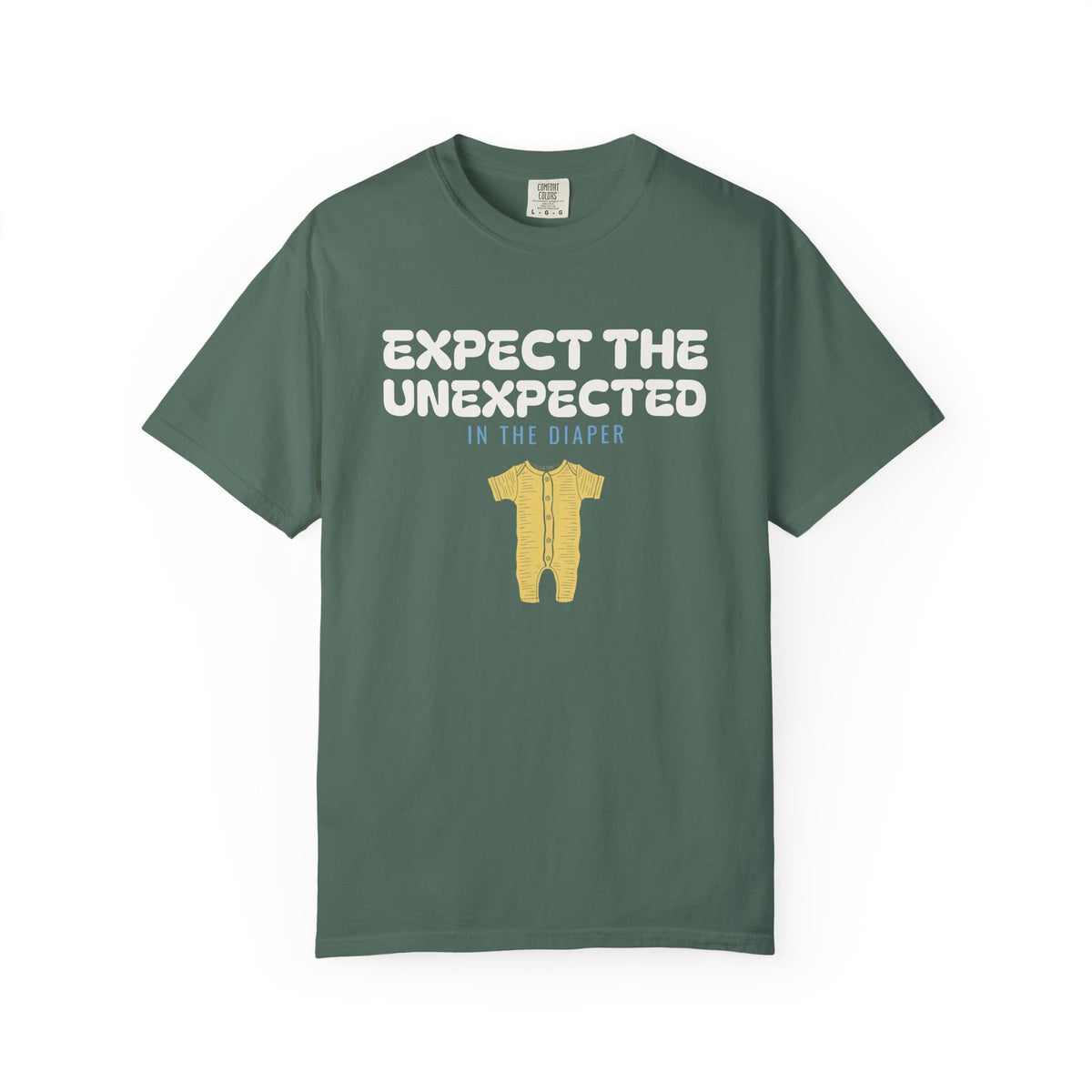 New Dad Shirt - Expect the Unexpected in the Diaper Tee