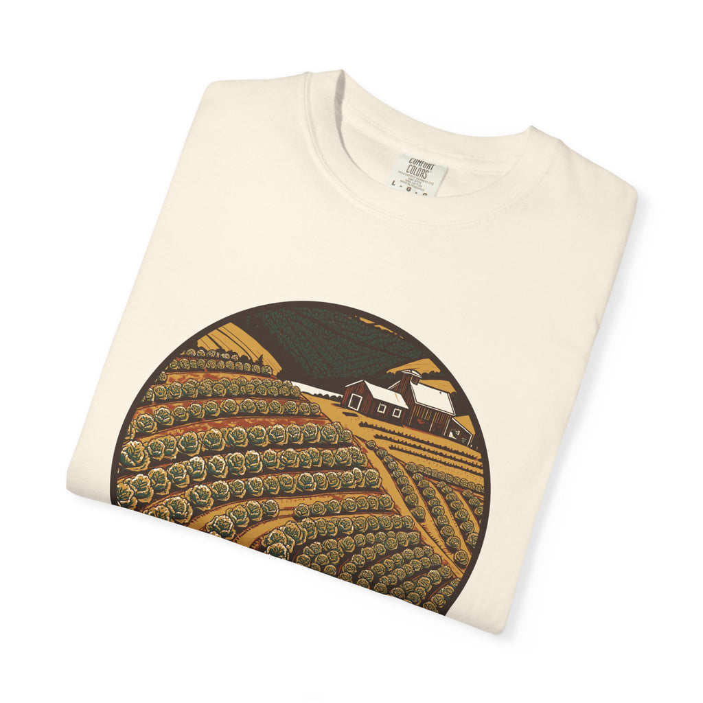 Vegetable Gardener Shirt - Vegetable Farm Hillside Tee
