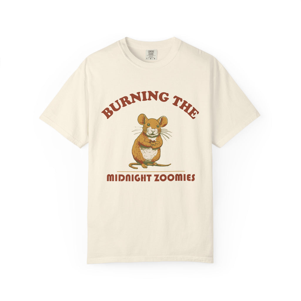 Funny Mouse Shirt - Burning the Midnight Zoomies Tee