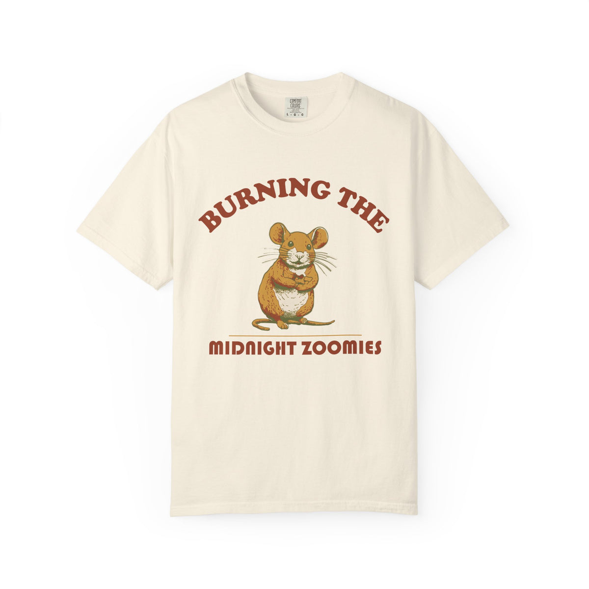 Funny Mouse Shirt - Burning the Midnight Zoomies Tee