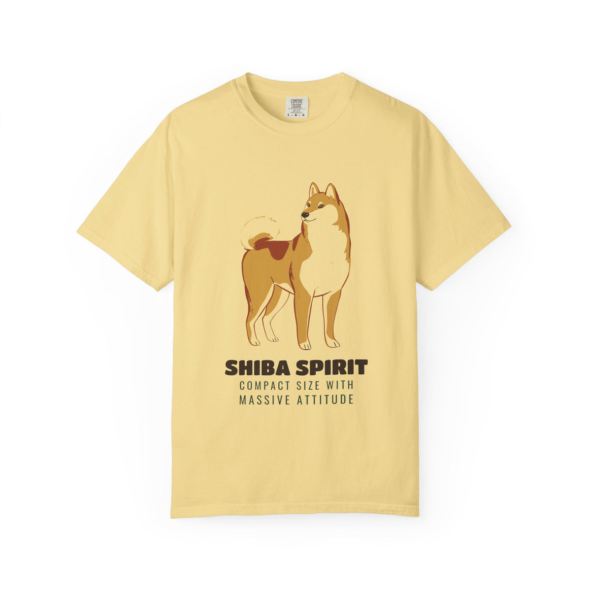 Shiba Inu Owner Shirt - Shiba Spirit Compact Size With Massive