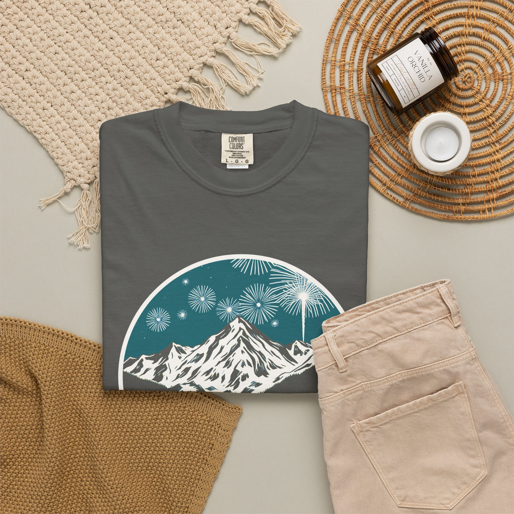 Midnight Peaks Shirt Hiker Winter Tee