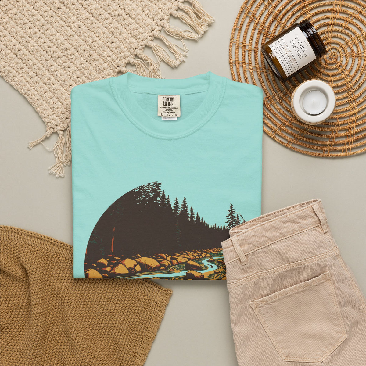Fly Fishing Gift Shirt - Morning Eddy Tee