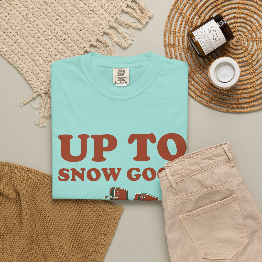 Christmas Skating Shirt - Up to Snow Good Tee