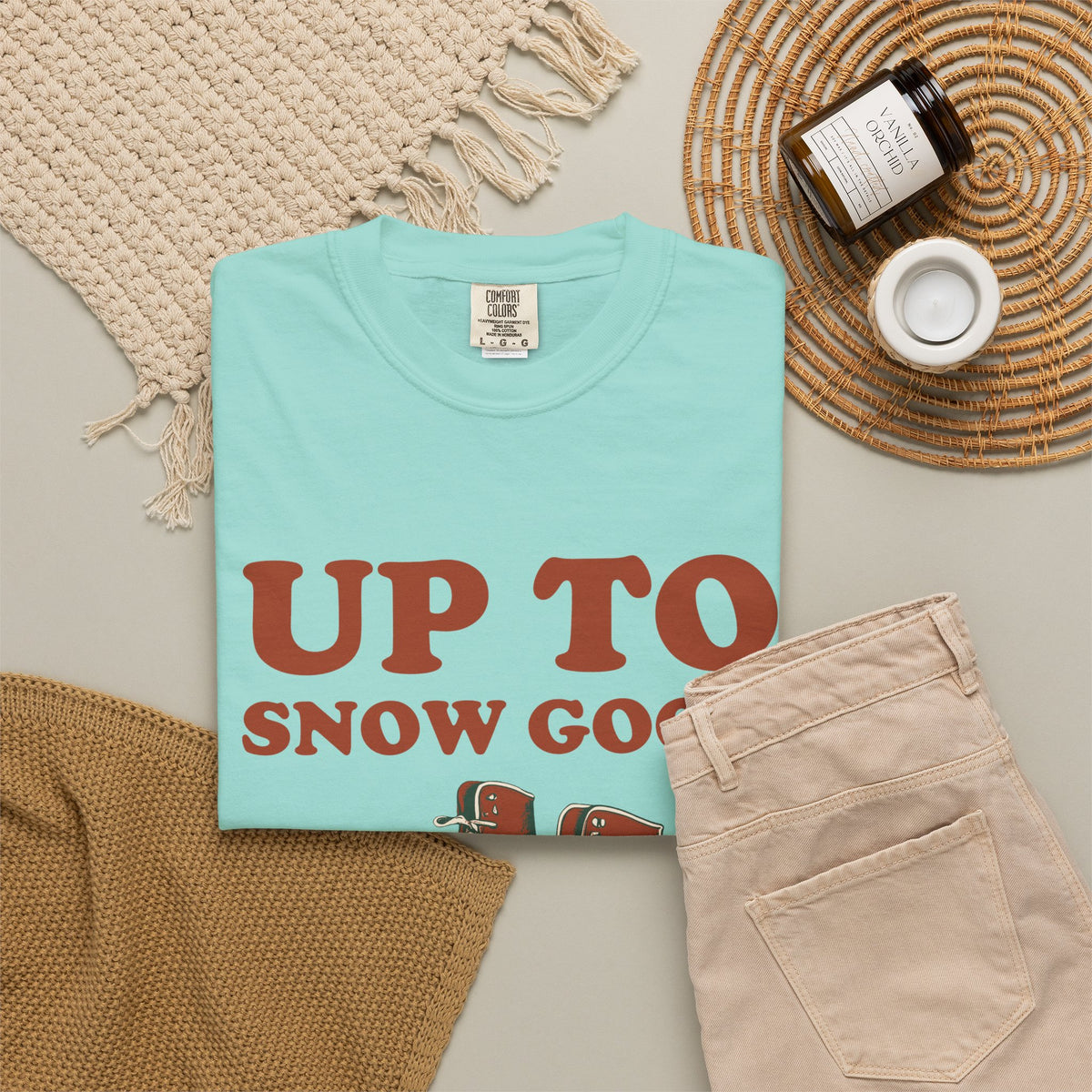 Christmas Skating Shirt - Up to Snow Good Tee