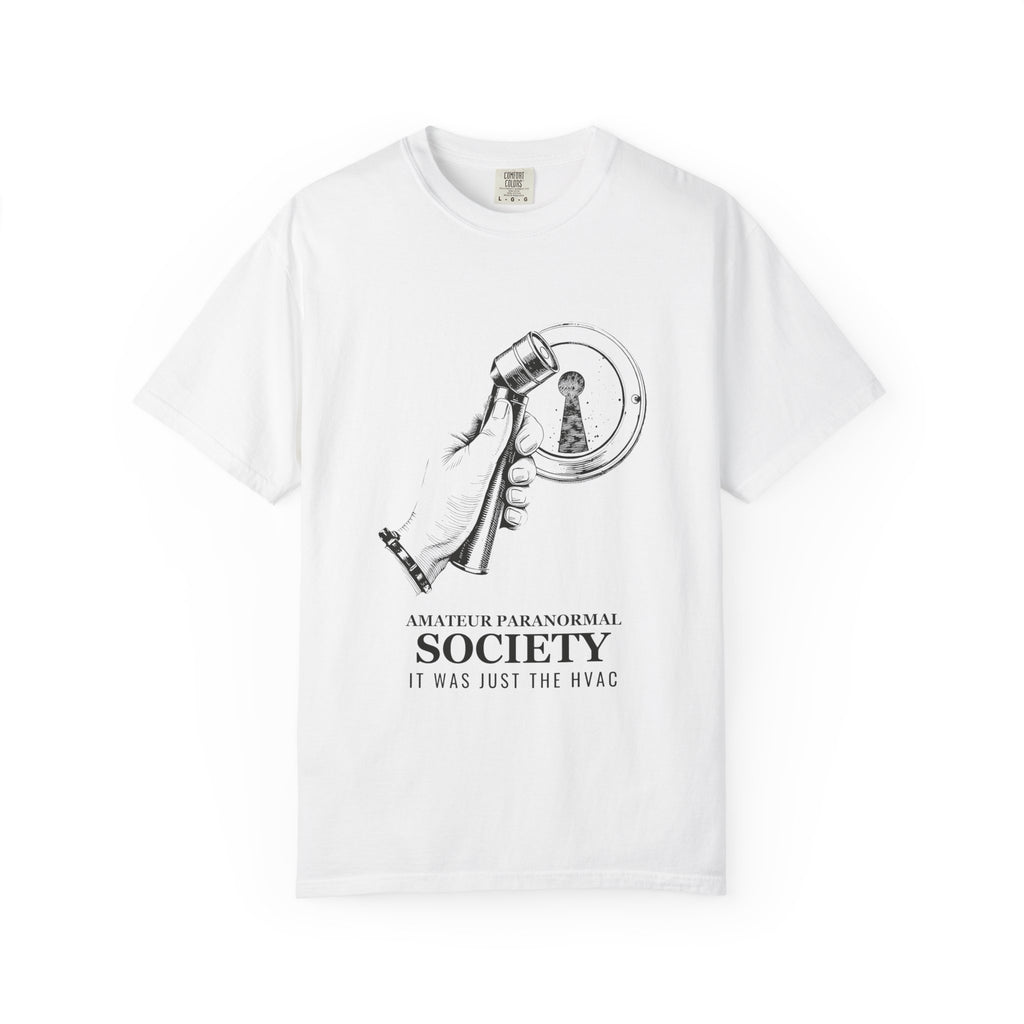 Halloween Shirt - Amateur Paranormal Society It Was Just the Hvac