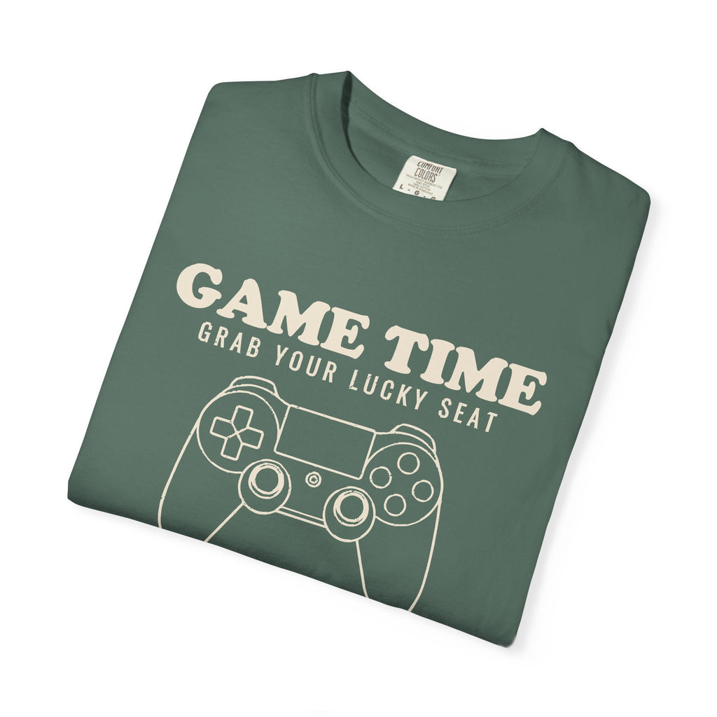 Fans Classic Video Games Shirt - Game Time Grab Your Lucky Seat Tee