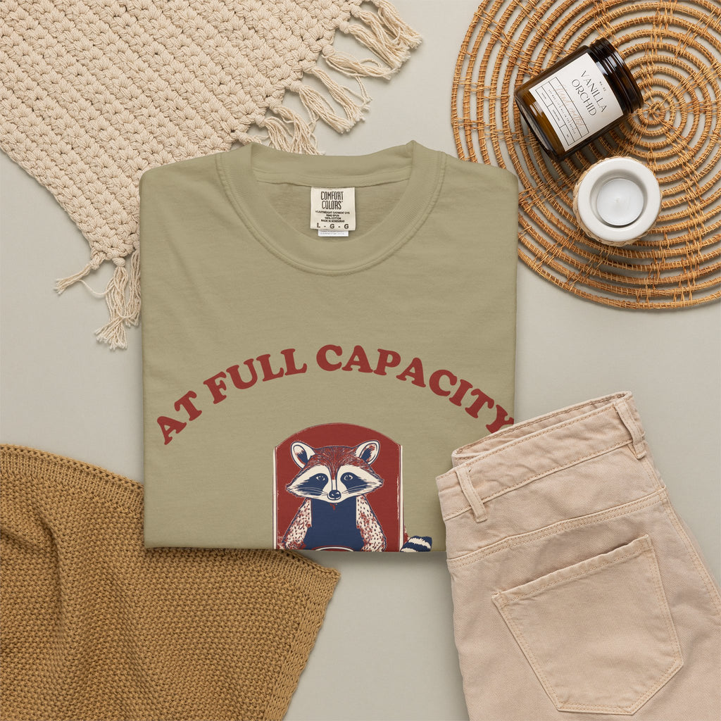 Animal Lover Shirt - At Full Capacity Emotionally Tee