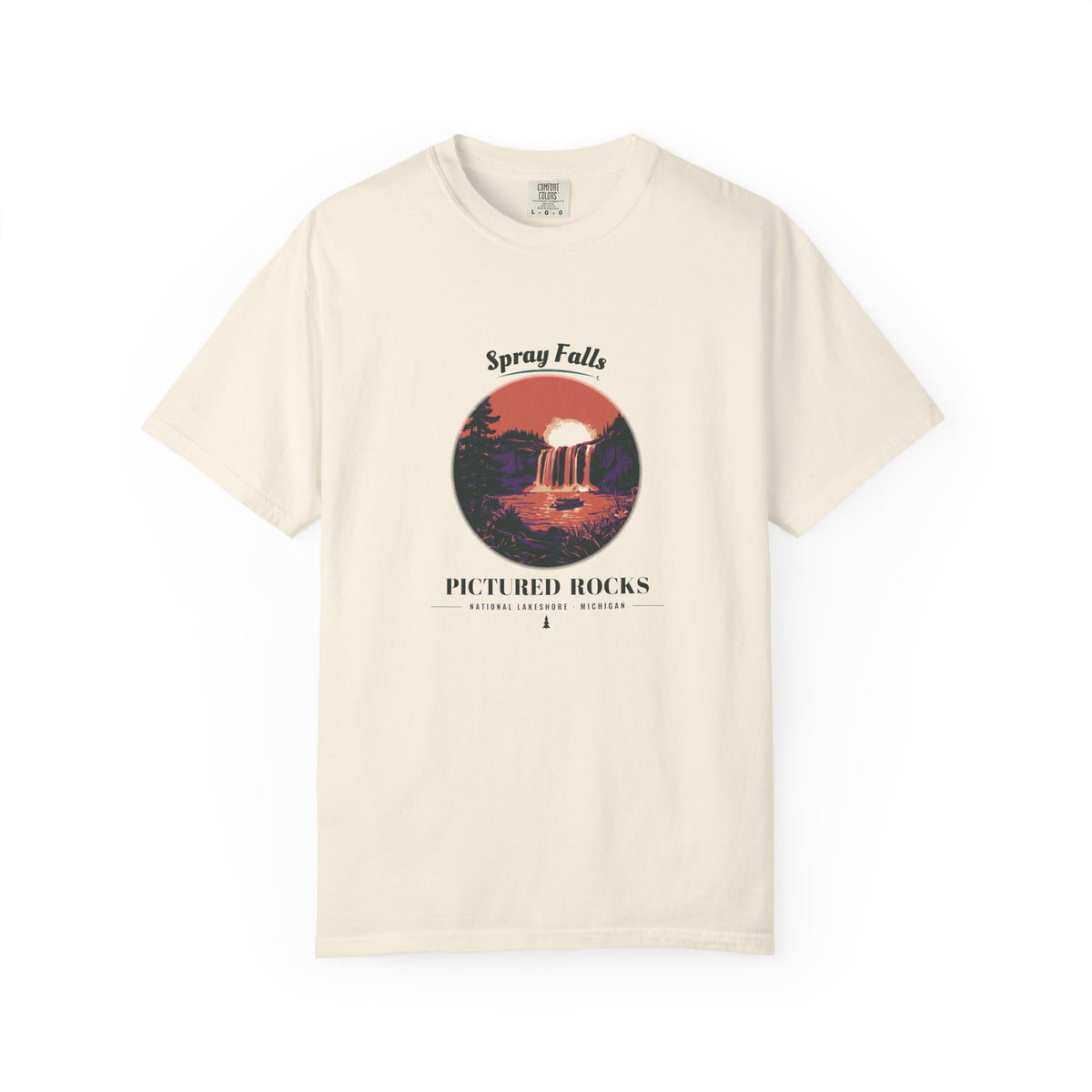 Pictured Rocks National Lakeshore Shirt - Spray Falls Tee