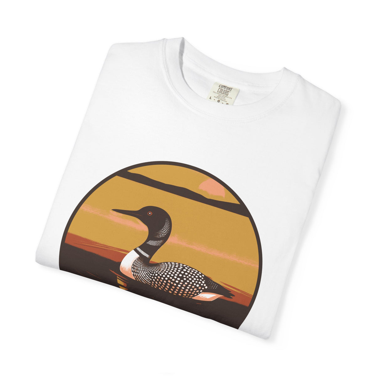 Lake Life Gift Shirt - Morning Loon Tee