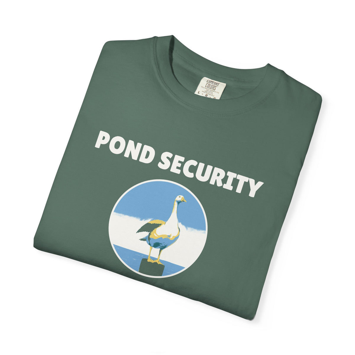 Funny Pond Security Trespassers Get the Hiss Shirt Tee