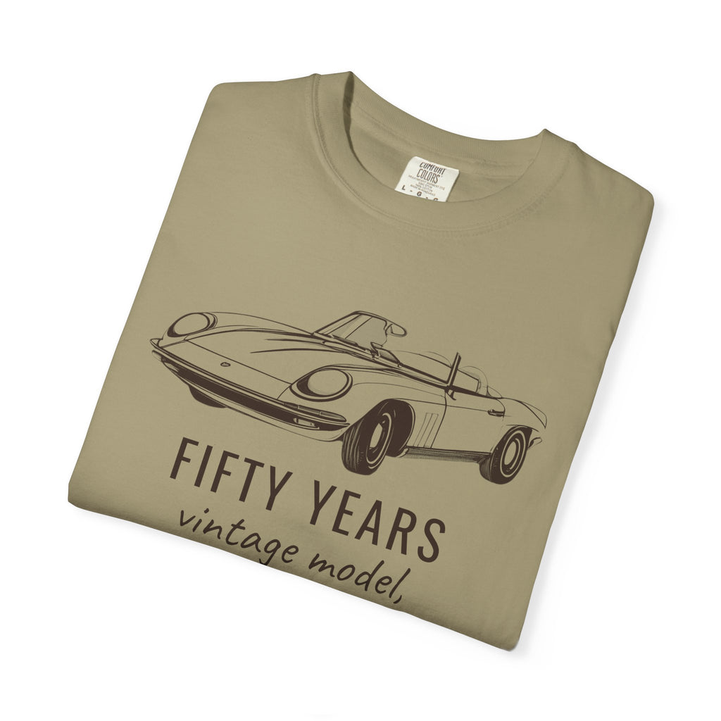 50th Birthday Gifts Shirt - Fifty Years Vintage Model Prime Condition