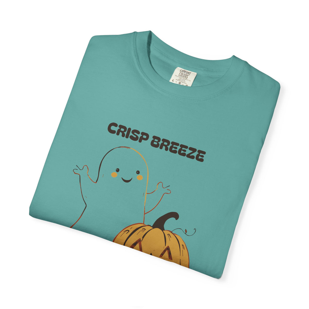 Spooky Season Shirt - Crisp Breeze Leaves Turning and Bones Rattling