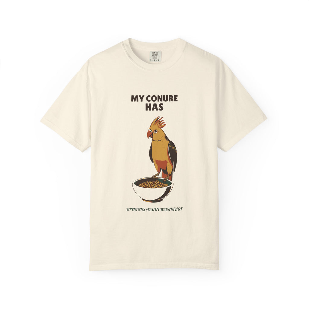 Picky Bird Owner Shirt - My Conure Has Opinions About Breakfast Tee