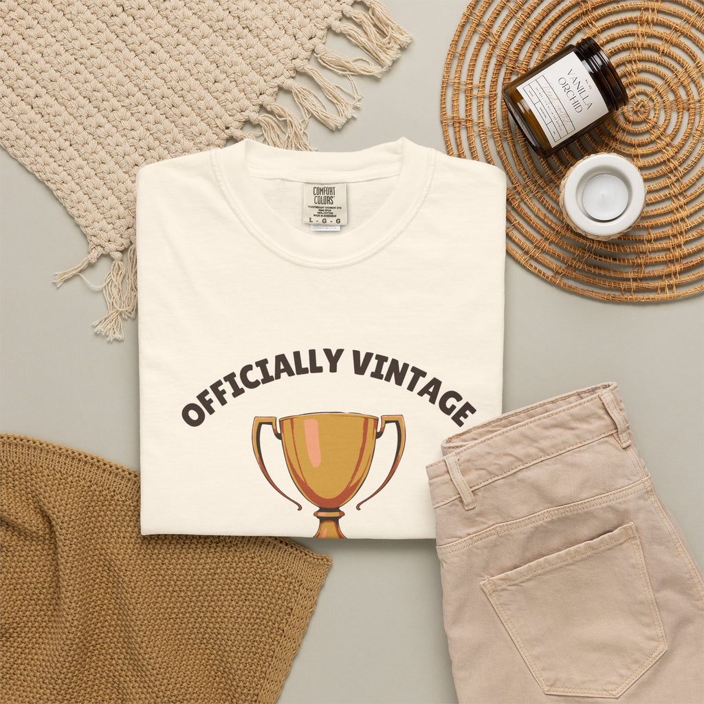 60th Birthday Gift Shirt - Officially Vintage All Original Parts