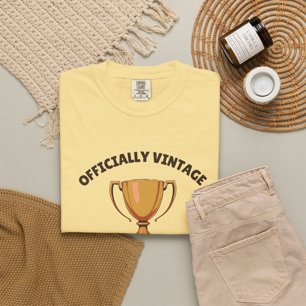 60th Birthday Gift Shirt - Officially Vintage All Original Parts