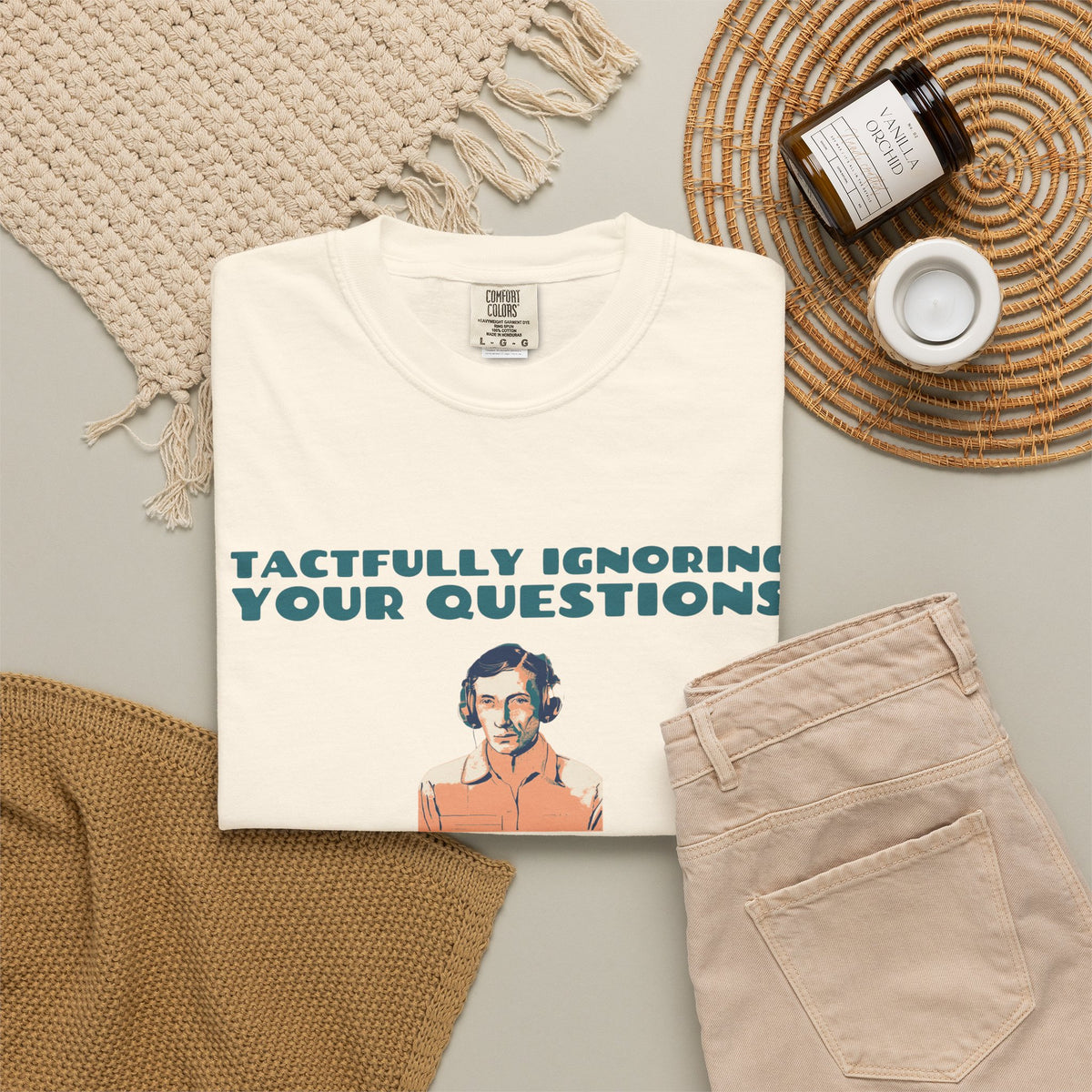 Grandma Gift Shirt - Tactfully Ignoring Your Questions Tee
