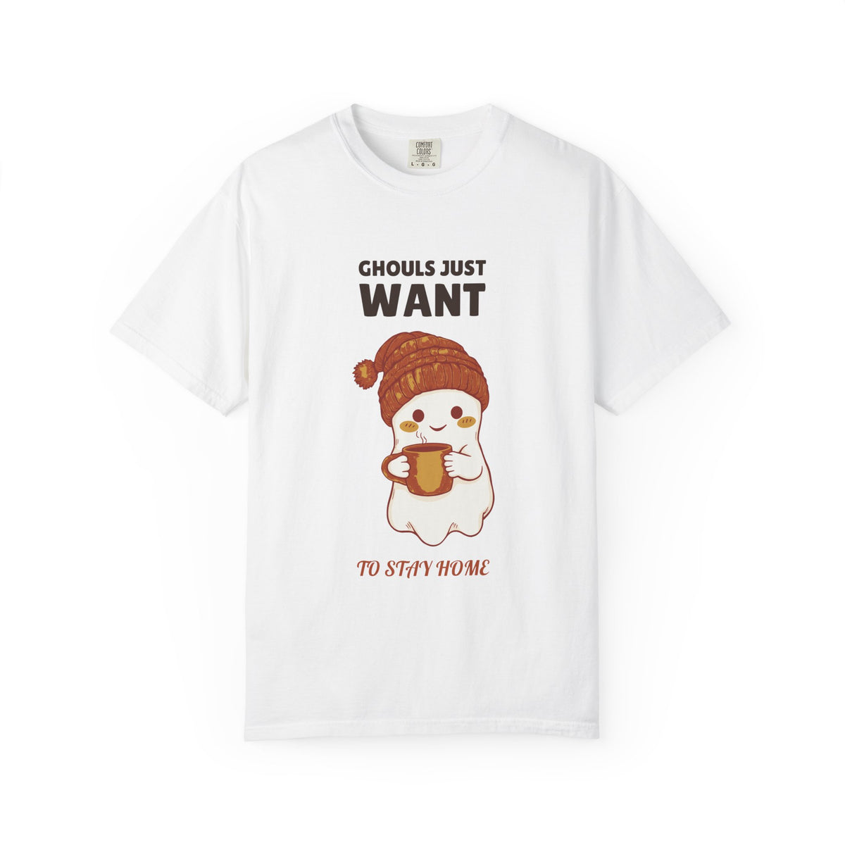 Homebody Halloween Shirt - Ghouls Just Want to Stay Home Tee
