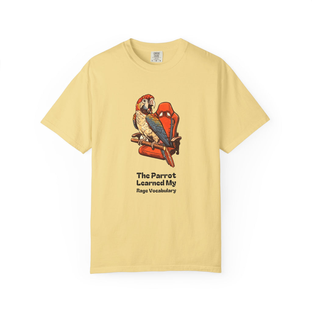 Parrot Owner Shirt - The Parrot Learned My Rage Vocabulary Tee