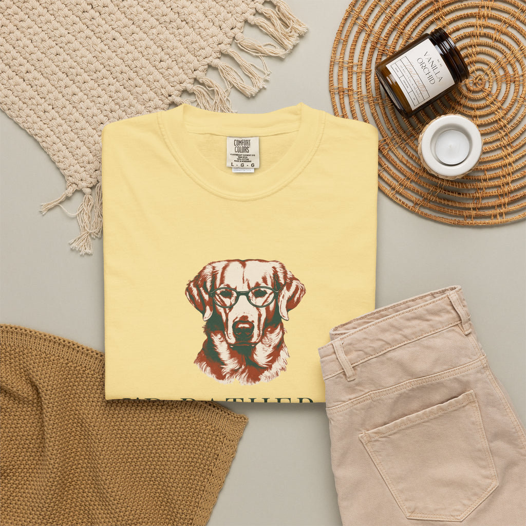 Dog And Book Lover Shirt - I'd Rather Be Reading with My Dog Tee