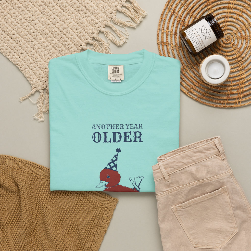 Birthday Gift Shirt - Another Year Older Not a Single Bit Wiser