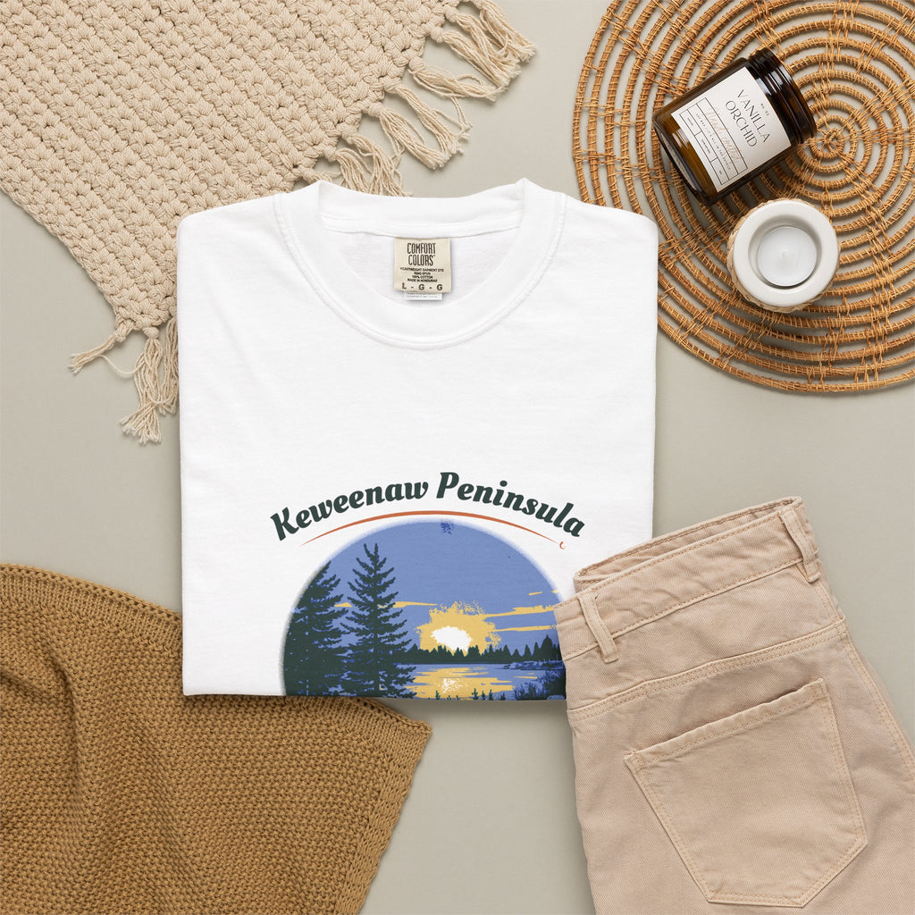 Keweenaw Peninsula Shirt - Michigan Souvenir Tee