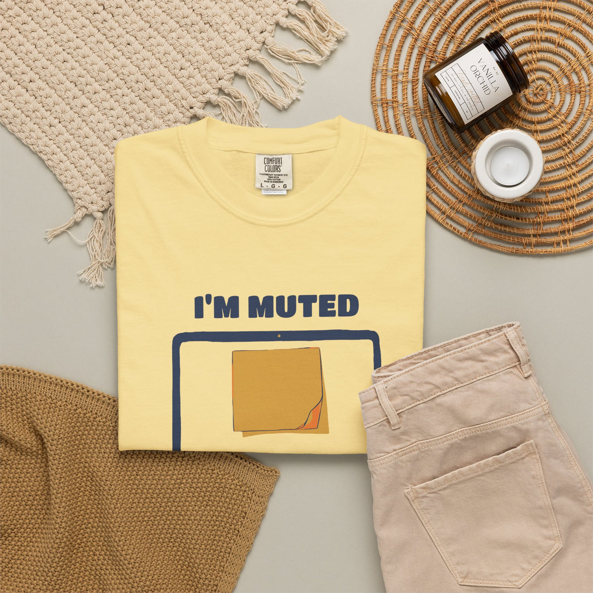 I'm Muted but My Soul is Screaming Shirt Office Worker Tee