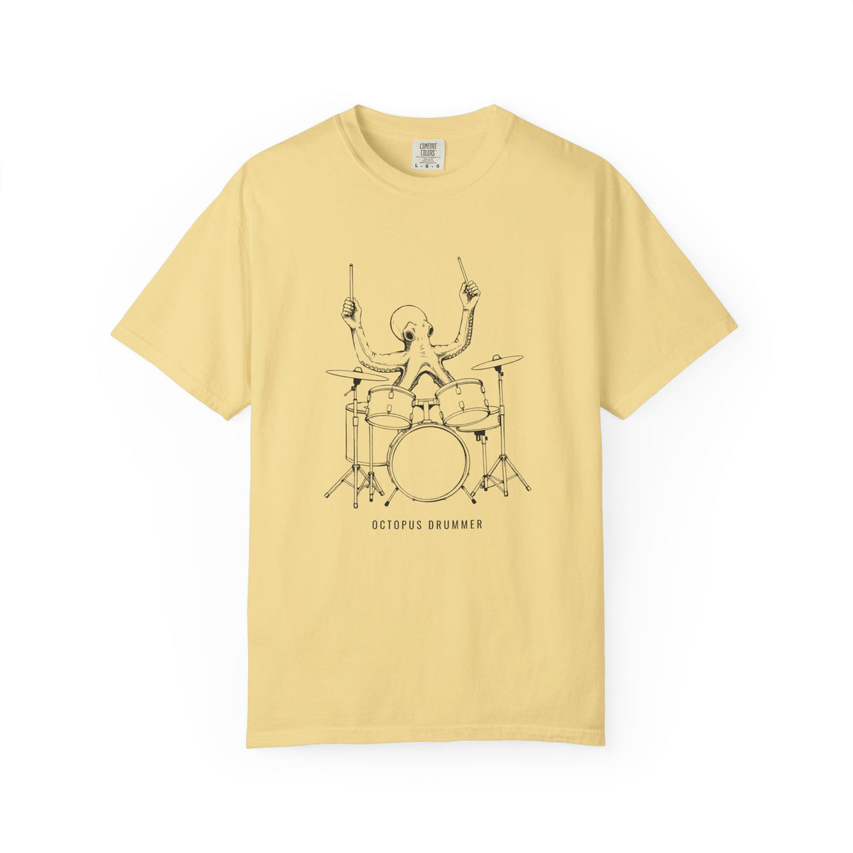 Octopus Drummer Shirt Guitarist Tee