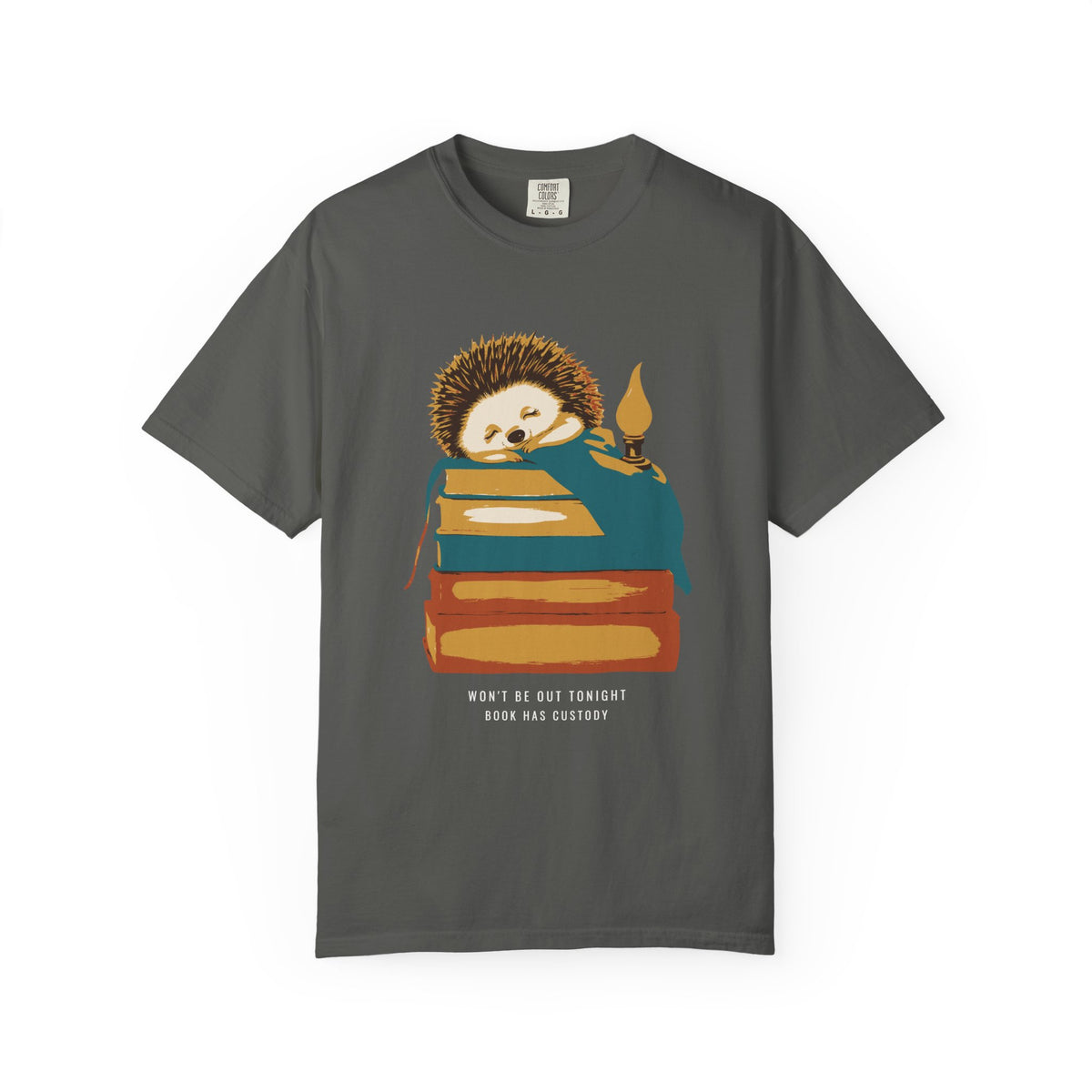 Cozy Reader Shirt - Won't Be Out Tonight Book Has Custody Tee