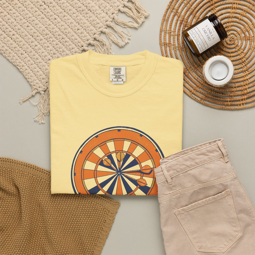 Darts Player Gift Shirt - Darts League: Aim is Optional Tee