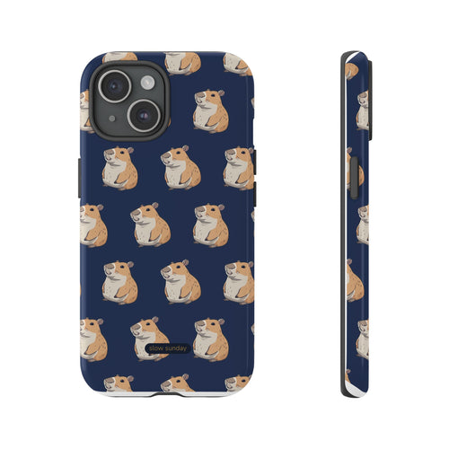 Capybara Phone Case - Don't Worry Be Capy Tough Case