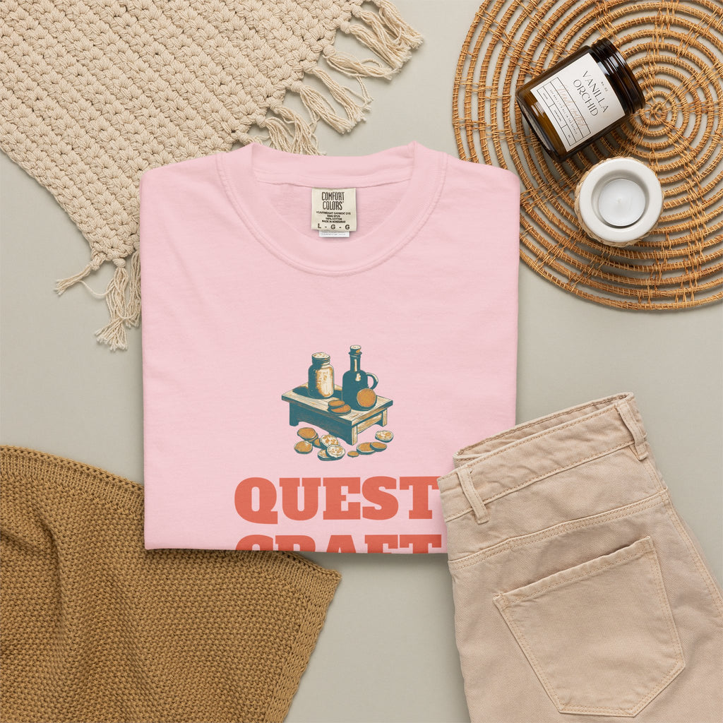 Funny MMO Gamer Shirt - Quest Craft Loot Profit - MMO Gamer Gift
