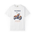 Motorcycle Rider Shirt - Two Wheels Winding Blacktop and Open Sky Tee