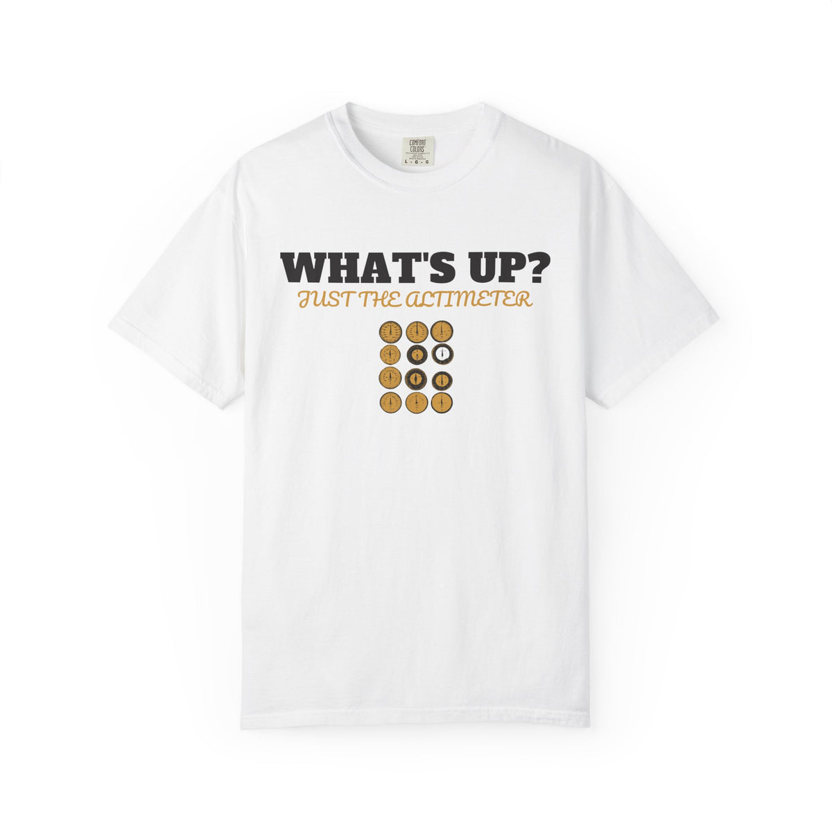 Pilot Shirt - What's up? Just the Altimeter Tee