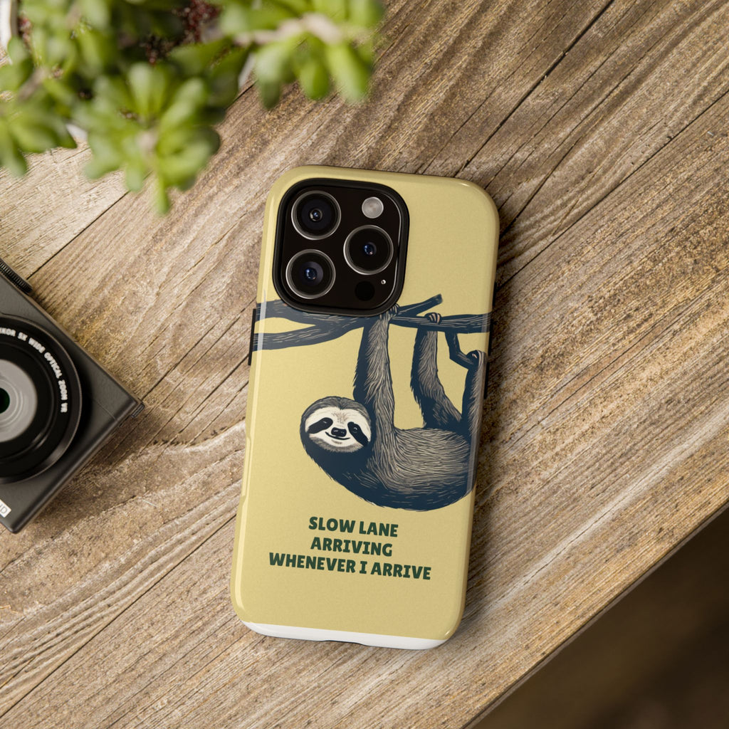 Sloth Phone Case - Slow Lane Tough Case
