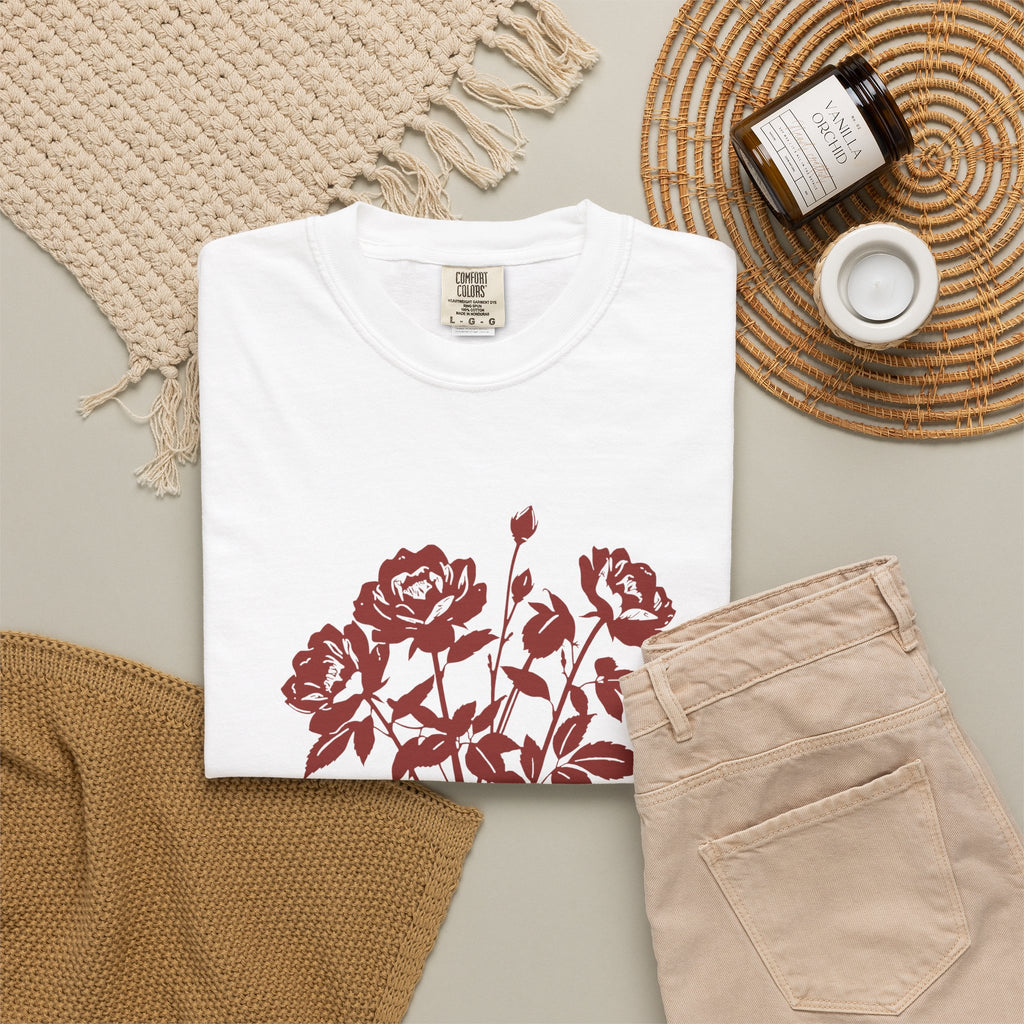 Wildflower Lover Shirt - Wild Rose Tee