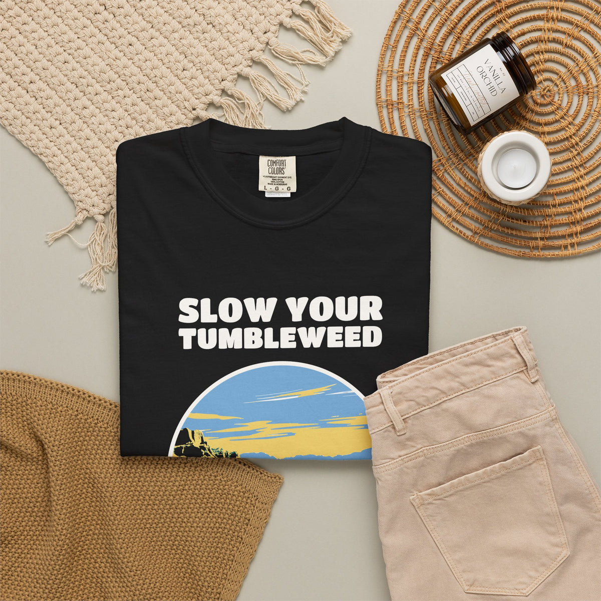 Funny Slow Your Tumbleweed Shirt - Road Tripper Gift Tee