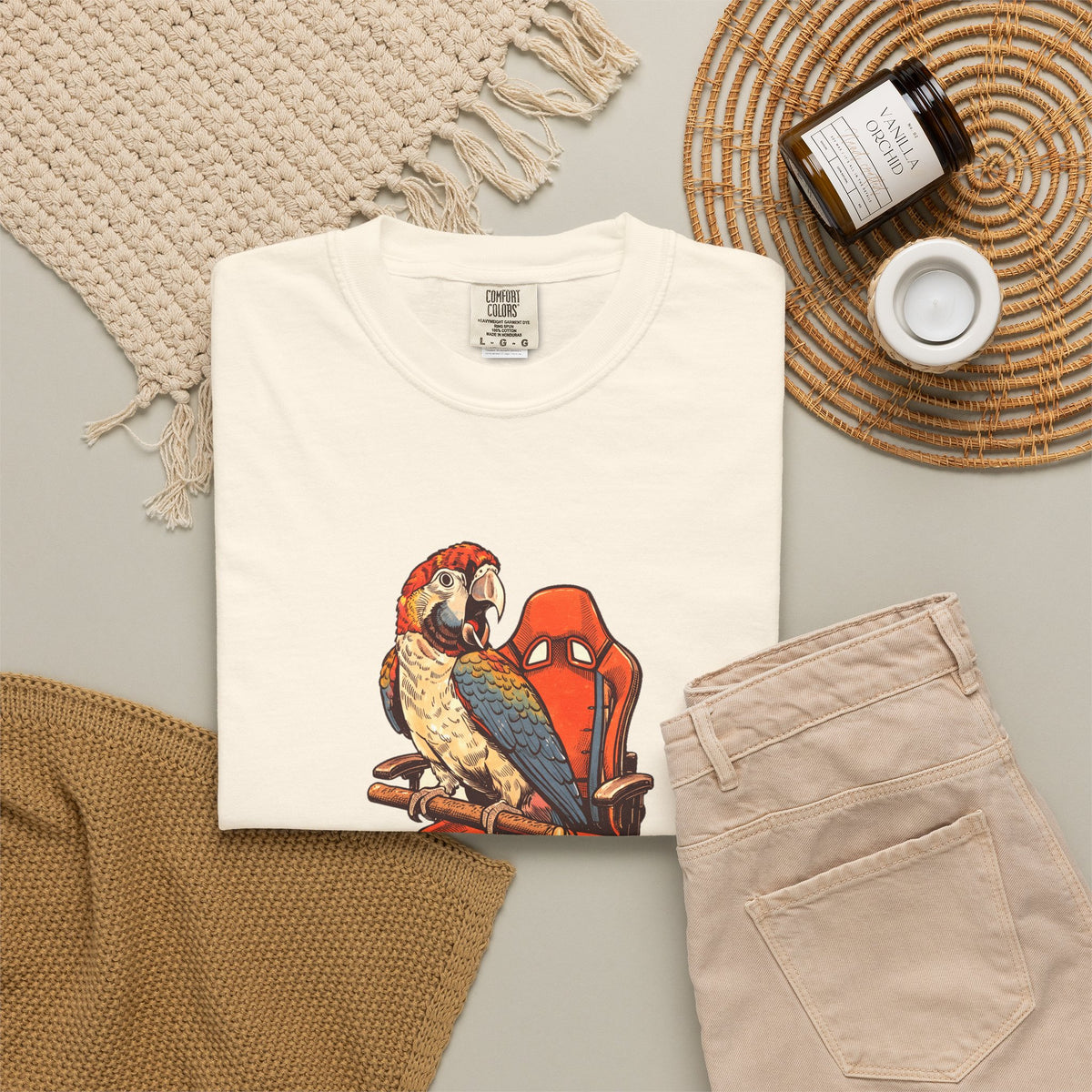 Parrot Owner Shirt - The Parrot Learned My Rage Vocabulary Tee