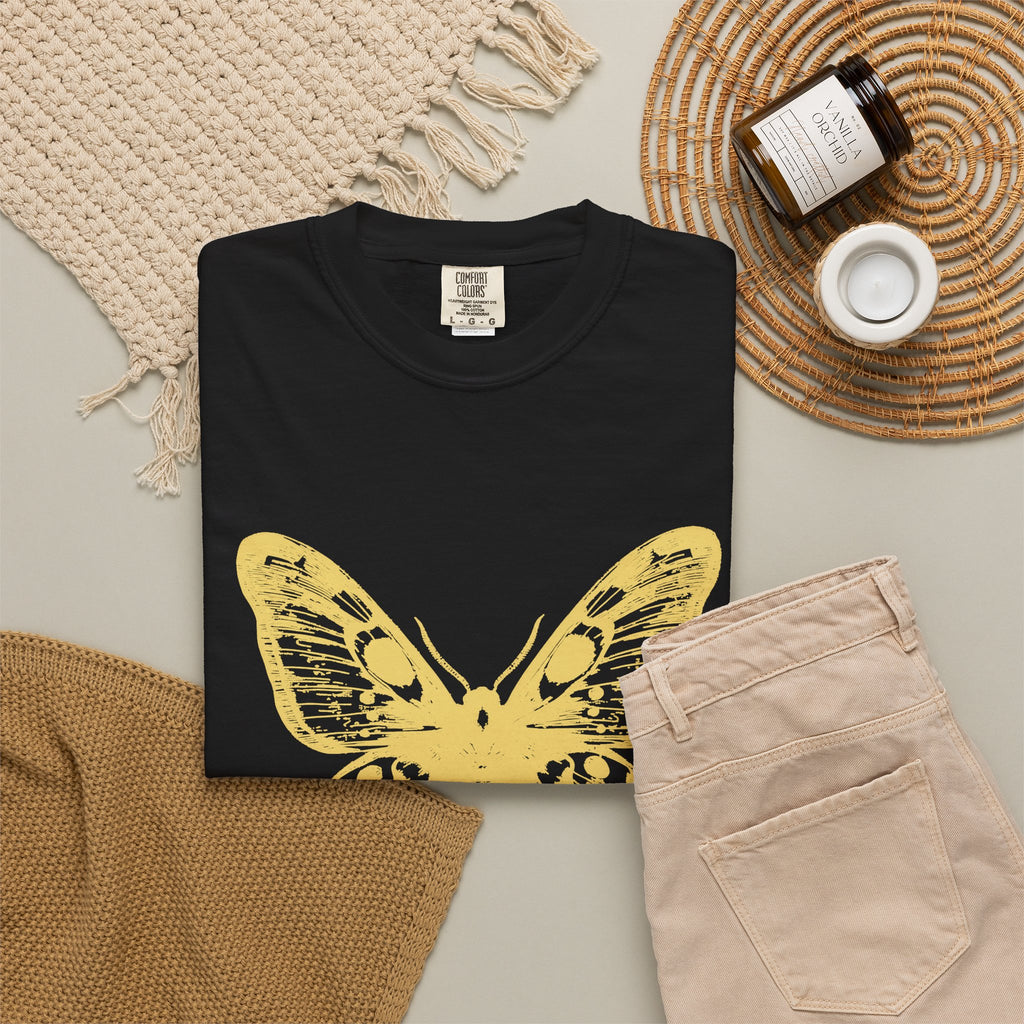 Night Owl Gift Shirt - Burning the Midnight Oil with the Moths Tee