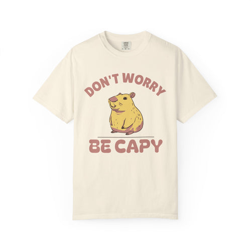 Capybara Fan Shirt - Don't Worry Be Capy Tee