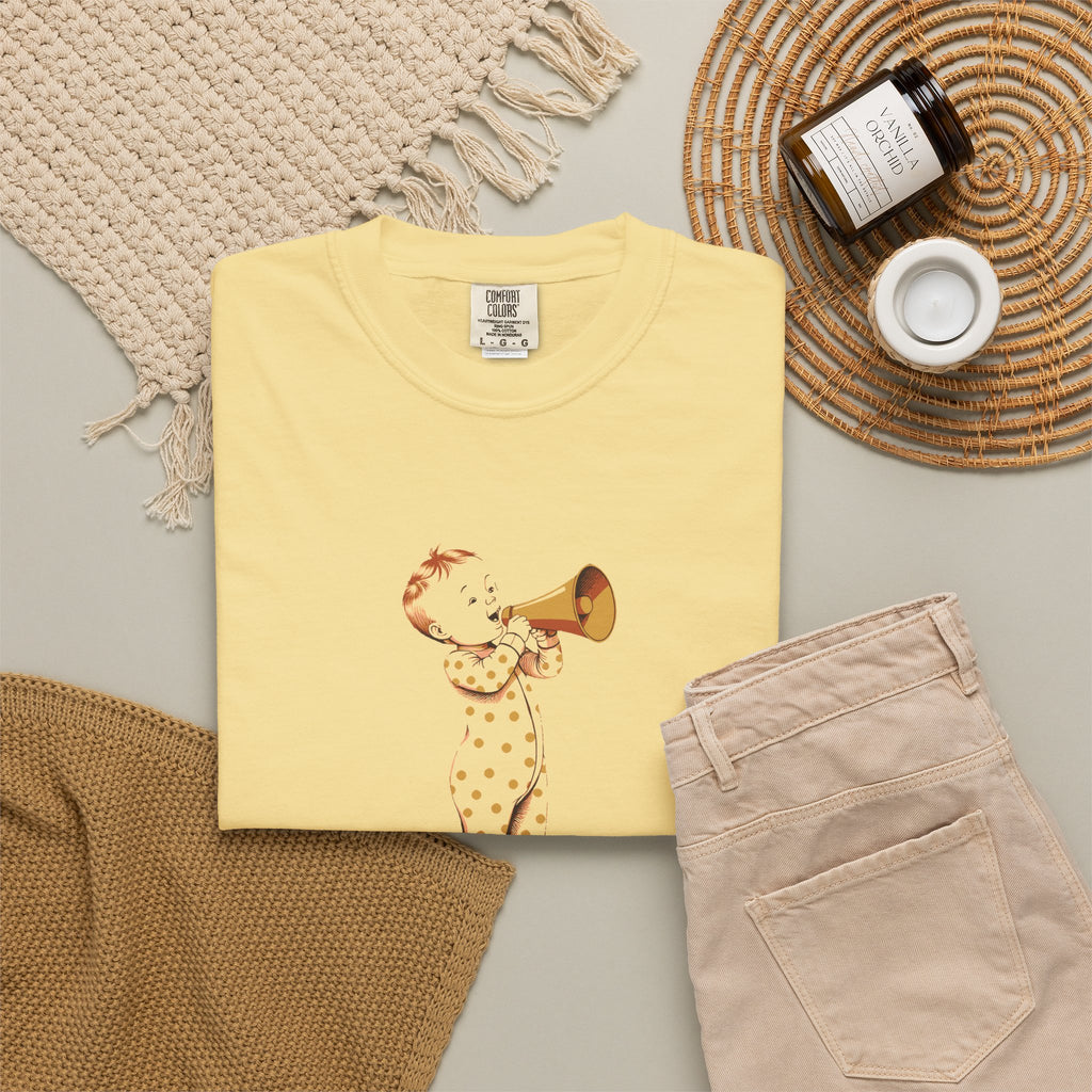 New Grandparent Gift Shirt - Baby Talk It's a Lot of Noise Tee