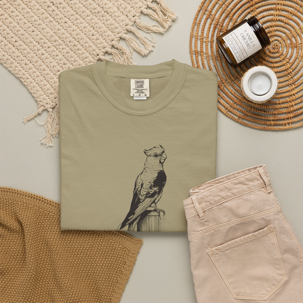 Funny Cockatiels Don't Whisper They Announce Shirt Tee