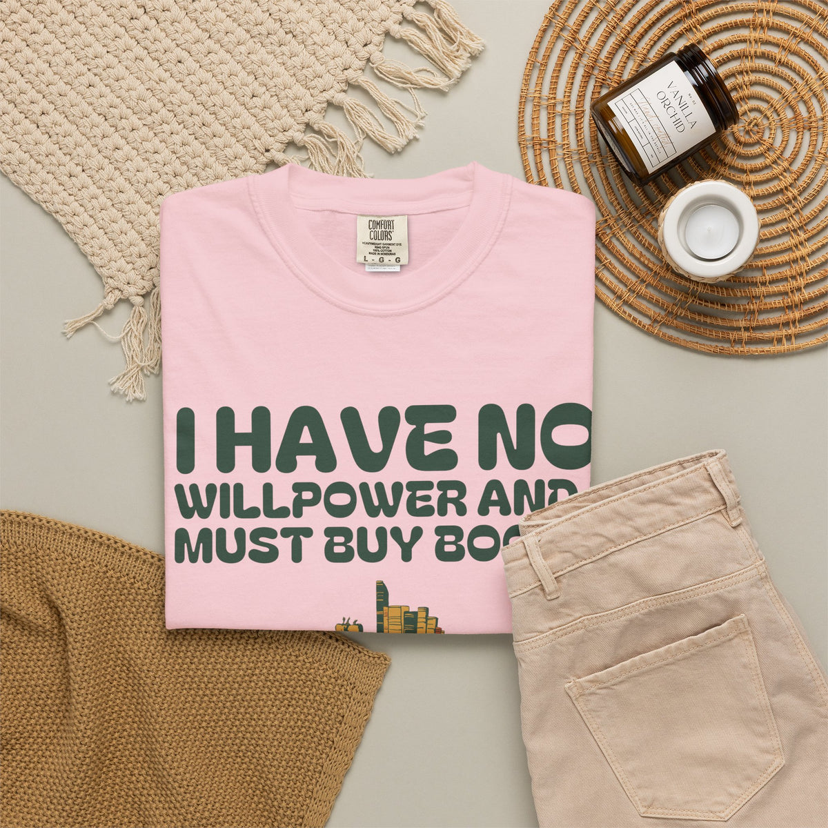 Book Collector Shirt - I Have No Willpower and I Must Buy Books