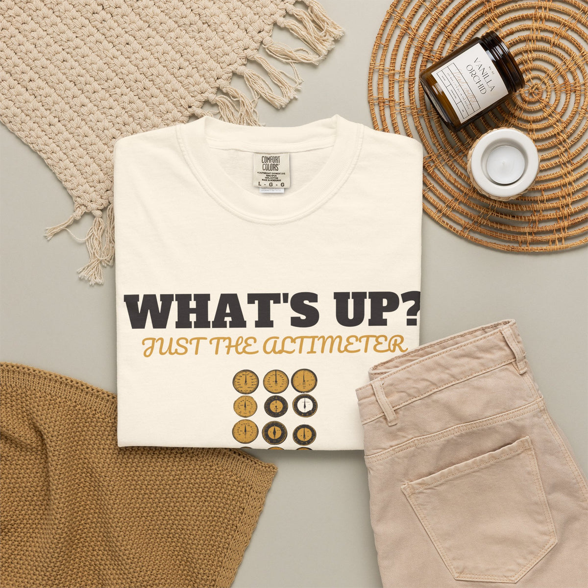 Pilot Shirt - What's up? Just the Altimeter Tee