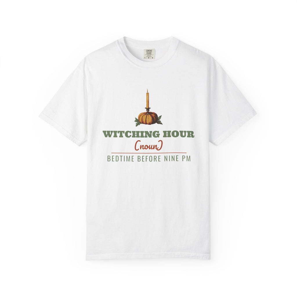 Vintage Halloween Shirt - Witching Hour Bedtime Before Nine Pm