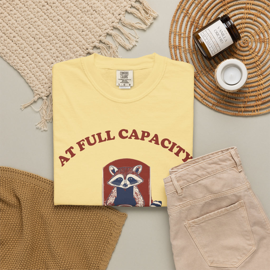 Animal Lover Shirt - At Full Capacity Emotionally Tee