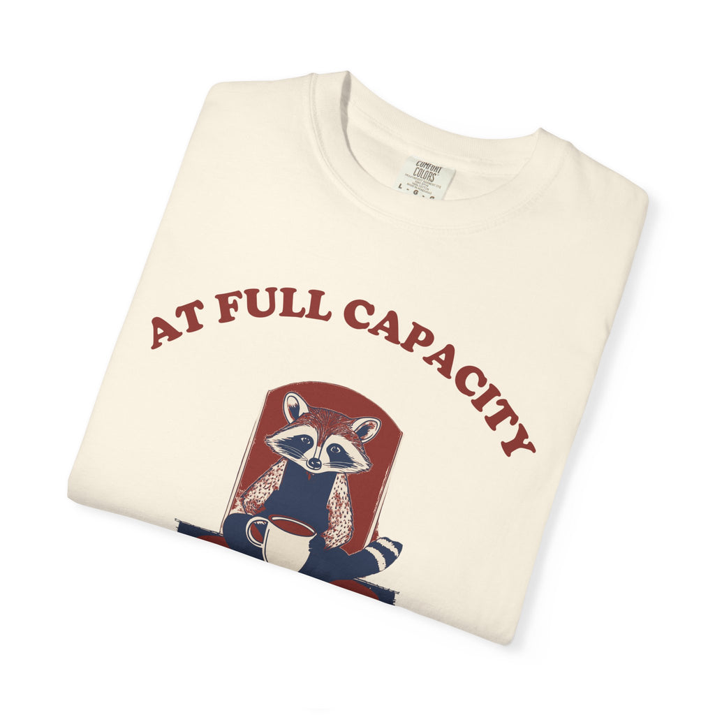 Animal Lover Shirt - At Full Capacity Emotionally Tee