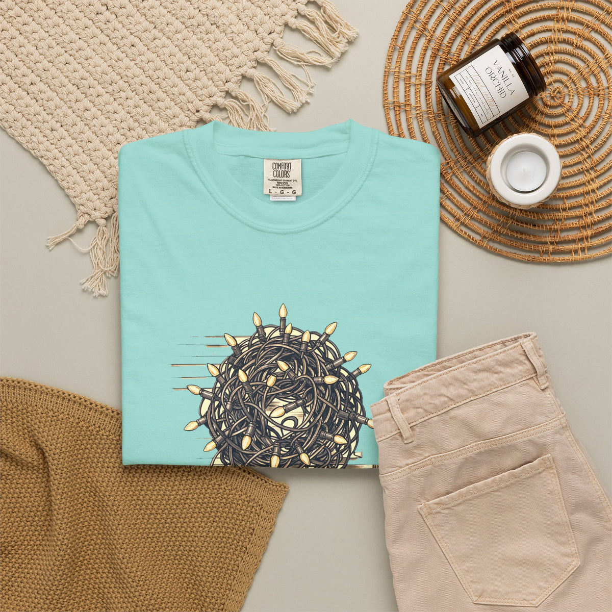 Christmas Lights Lover Shirt - Thanks for the Knot Last Year's Me