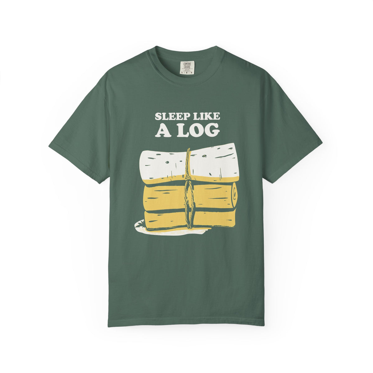 Funny Cabin Lover Shirt - Sleep Like a Log - Cabin Lover Gift