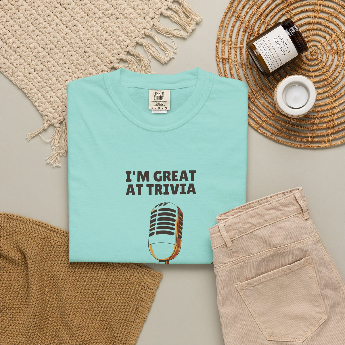 I'm Great at Trivia Terrible at Small Talk Shirt Tee